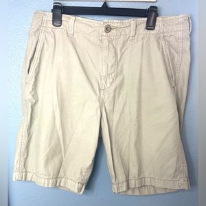 American Eagle Outfitters Men’s khaki shorts.